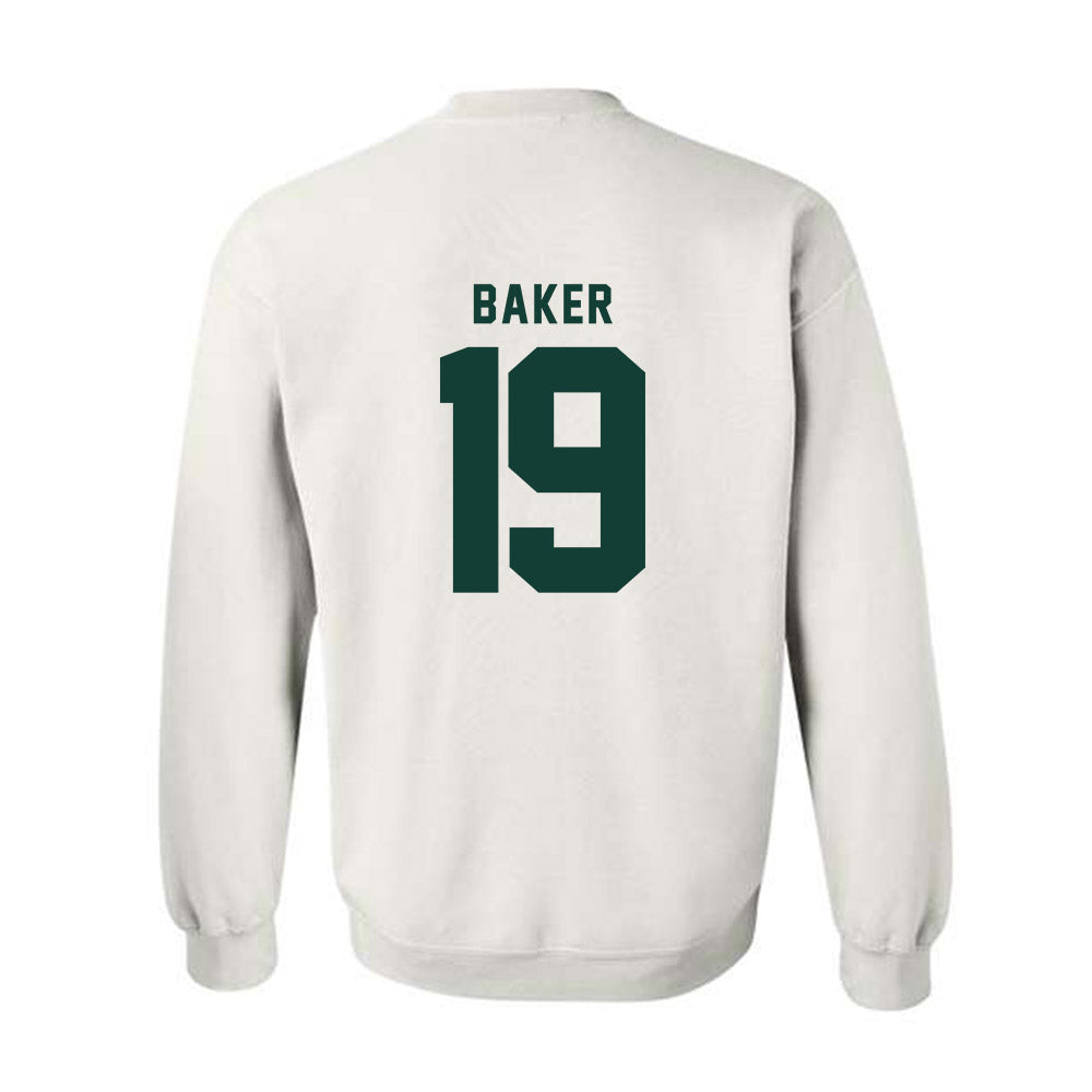 Michigan State - NCAA Men's Ice Hockey : Austin Baker - Generic Shersey Crewneck Sweatshirt-1