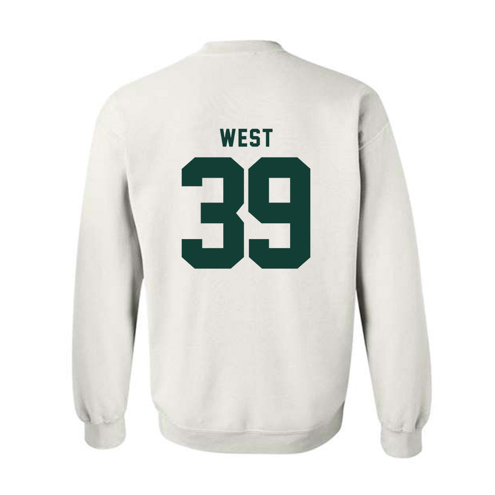 Michigan State - NCAA Football : Elisha West - Generic Shersey Crewneck Sweatshirt-1