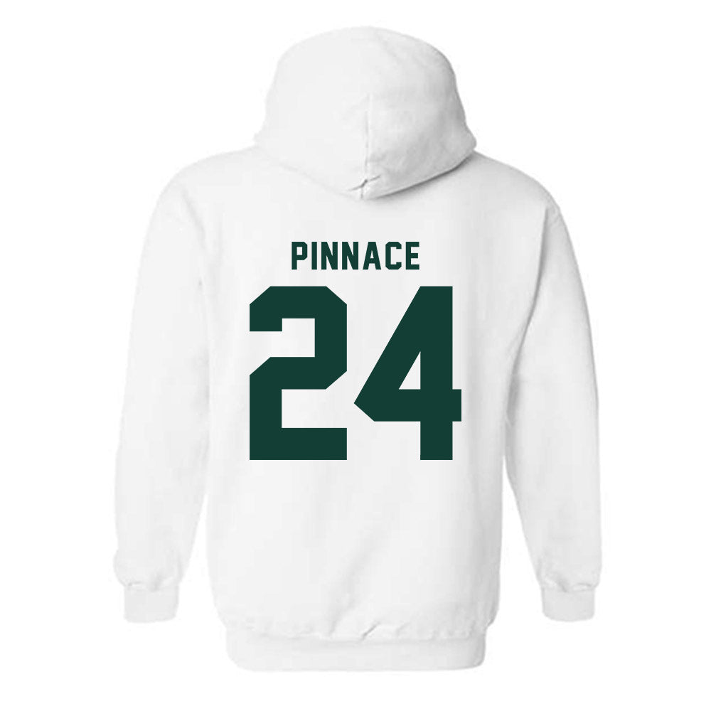 Michigan State - NCAA Football : Wilfred Pinnace - Generic Shersey Hooded Sweatshirt-1