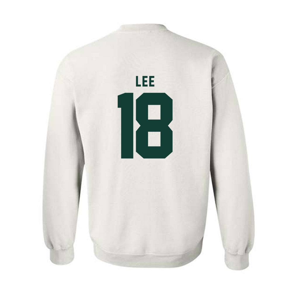 Michigan State - NCAA Men's Ice Hockey : Ryker Lee - Generic Shersey Crewneck Sweatshirt-1