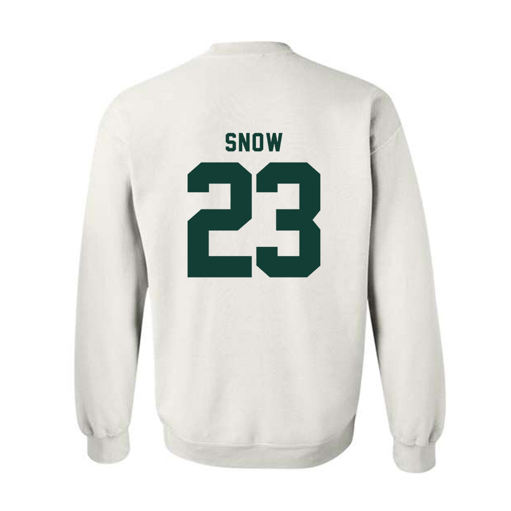 Michigan State - NCAA Football : Darius Snow - Generic Shersey Crewneck Sweatshirt-1