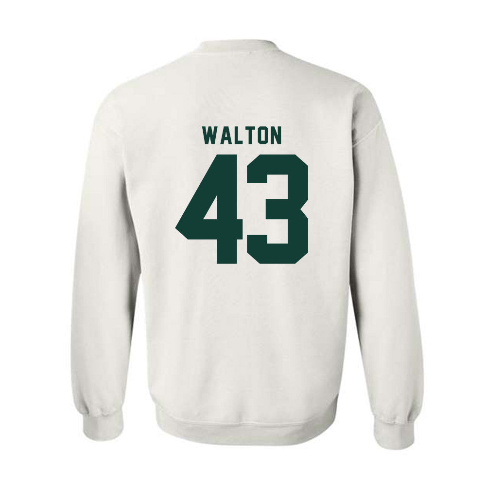 Michigan State - NCAA Men's Basketball : Colin Walton - Crewneck Sweatshirt-1