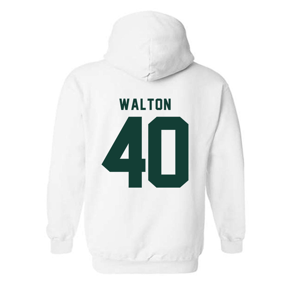 Michigan State - NCAA Men's Basketball : Brennan Walton - Hooded Sweatshirt-1