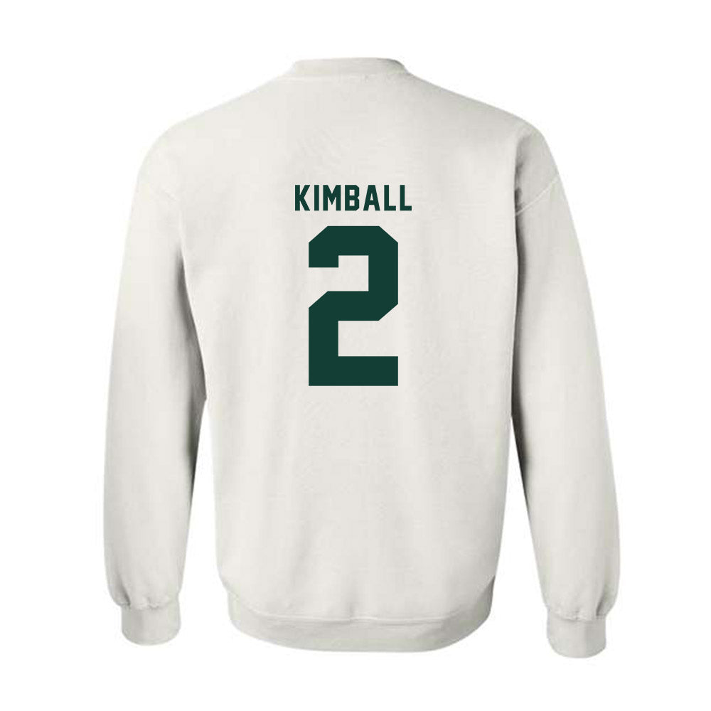 Michigan State - NCAA Women's Basketball : Abbey Kimball - Crewneck Sweatshirt