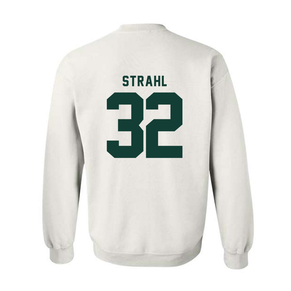 Michigan State - NCAA Men's Ice Hockey : Melvin Strahl - Generic Shersey Crewneck Sweatshirt-1