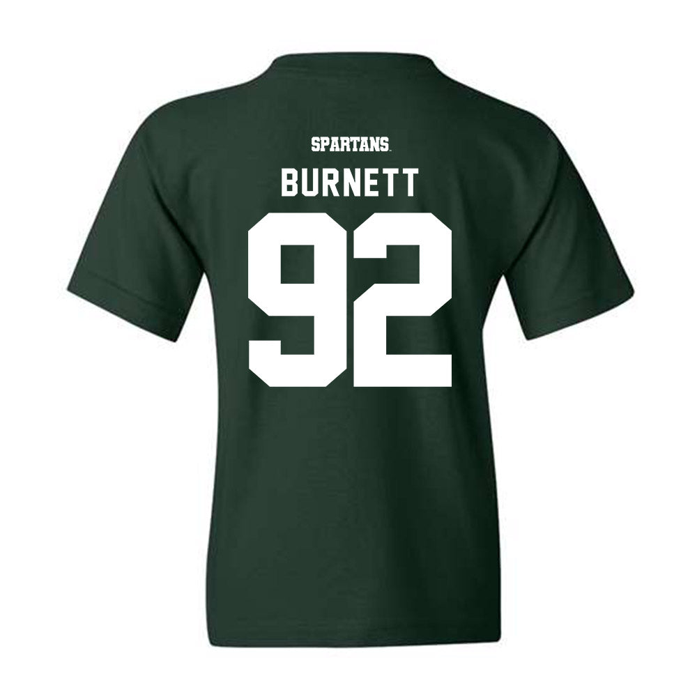 Michigan State - NCAA Football : Kekai Burnett - Youth T-Shirt