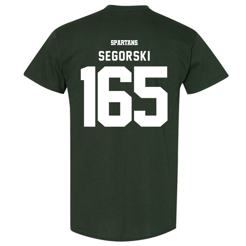 Michigan State - NCAA Wrestling : Owen Segorski - Classic Shersey T-Shirt-1