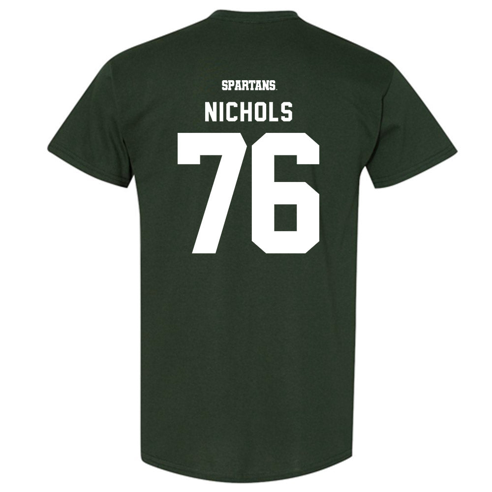 Michigan State - NCAA Football : Drew Nichols - Classic Shersey T-Shirt-1