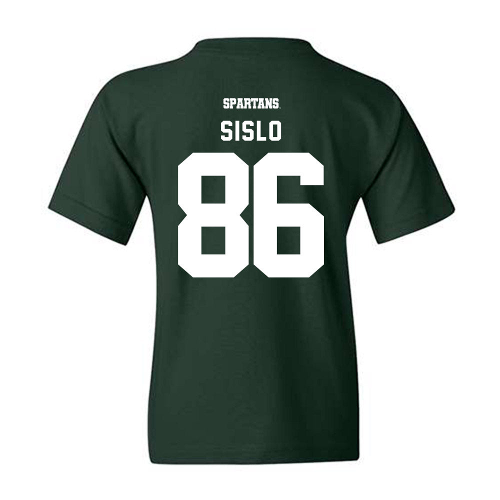 Michigan State - NCAA Football : Blake Sislo - Classic Shersey Youth T-Shirt-1
