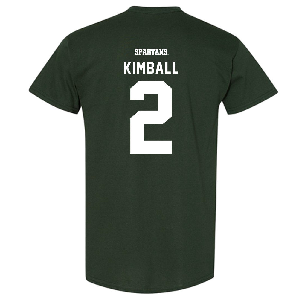 Michigan State - NCAA Women's Basketball : Abbey Kimball - T-Shirt