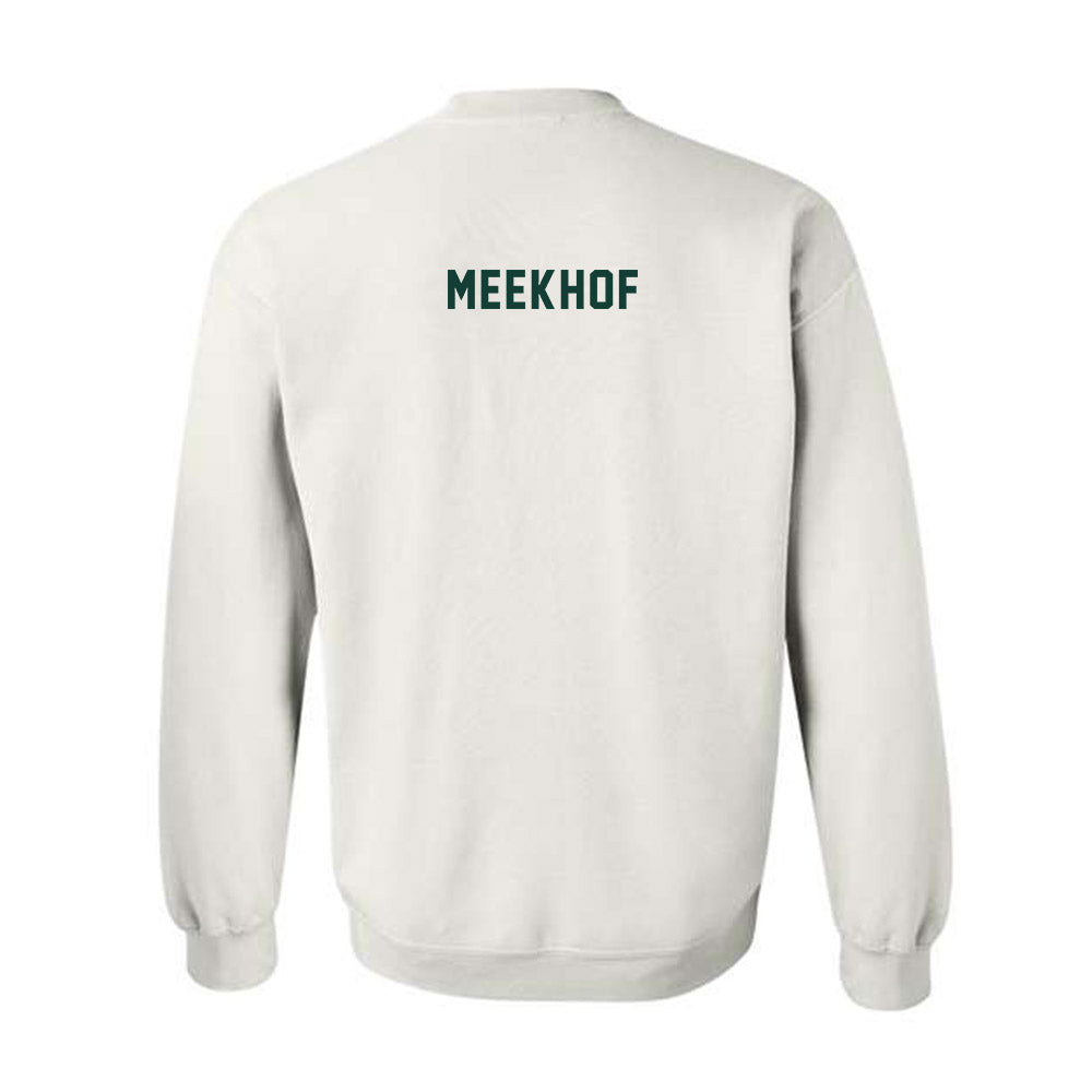 Michigan State - NCAA Men's Golf : August Meekhof - Classic Shersey Crewneck Sweatshirt