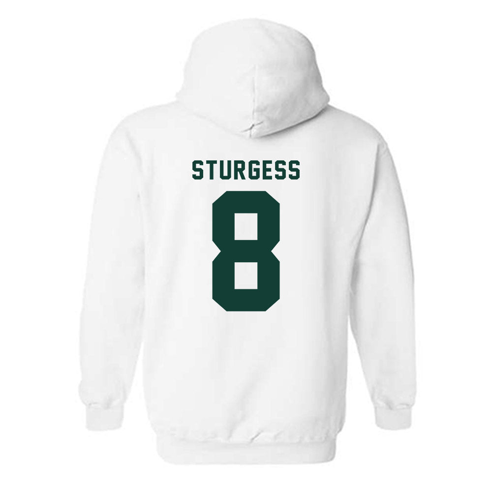 Michigan State - NCAA Baseball : Isaac Sturgess - Classic Shersey Hooded Sweatshirt-1