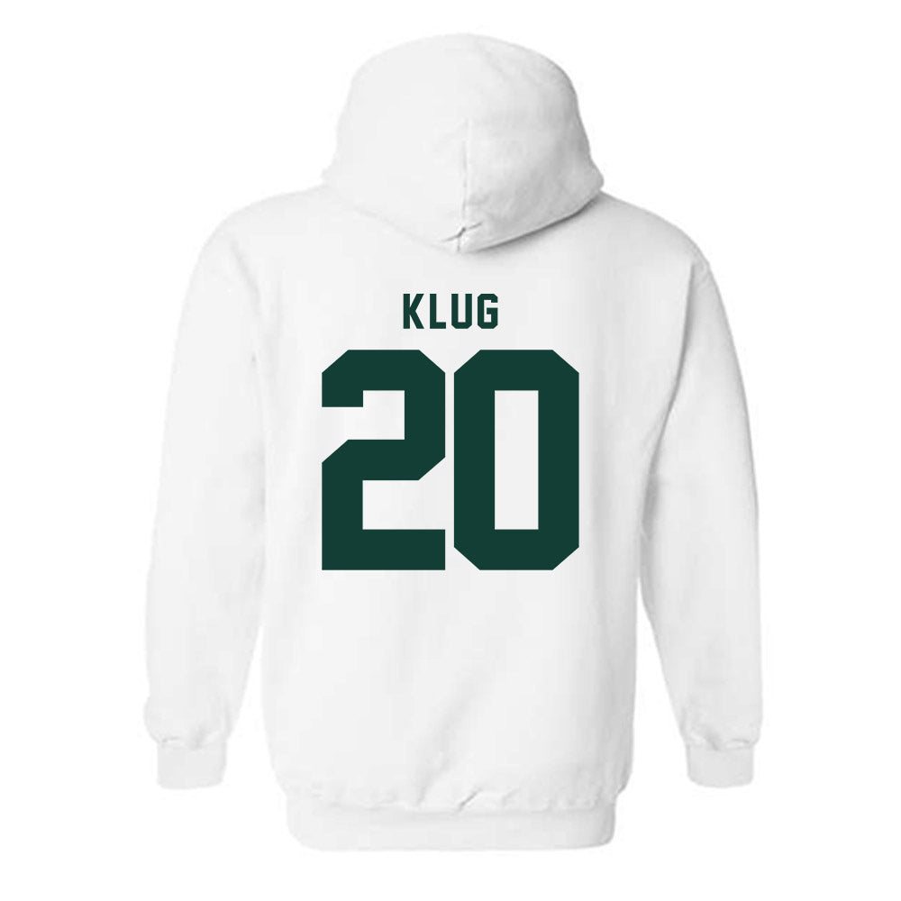 Michigan State - NCAA Baseball : Joshua Klug - Classic Shersey Hooded Sweatshirt-1