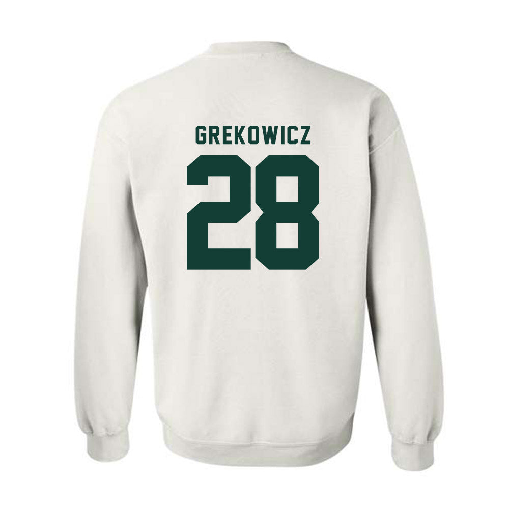 Michigan State - NCAA Men's Soccer : Jake Grekowicz - Classic Shersey Crewneck Sweatshirt-1