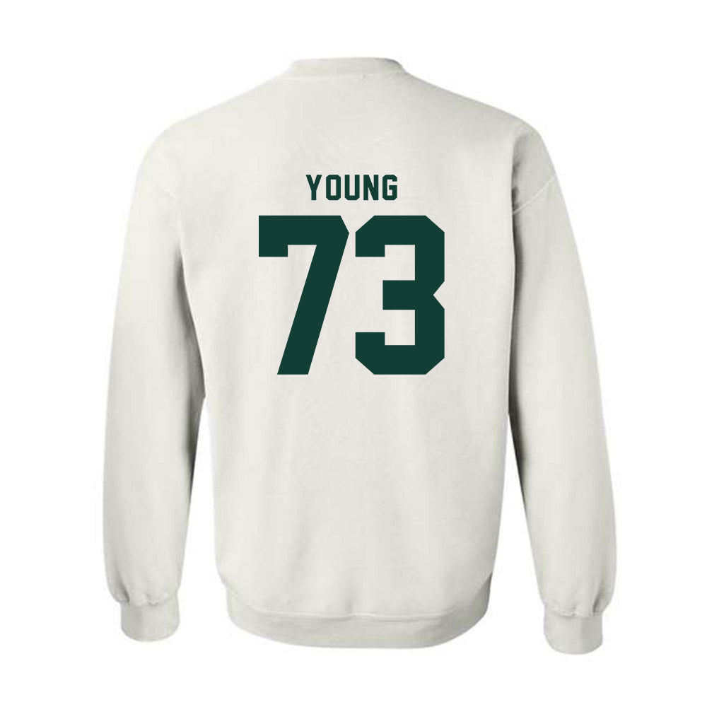 Michigan State - NCAA Football : Rustin Young - Classic Shersey Crewneck Sweatshirt-1