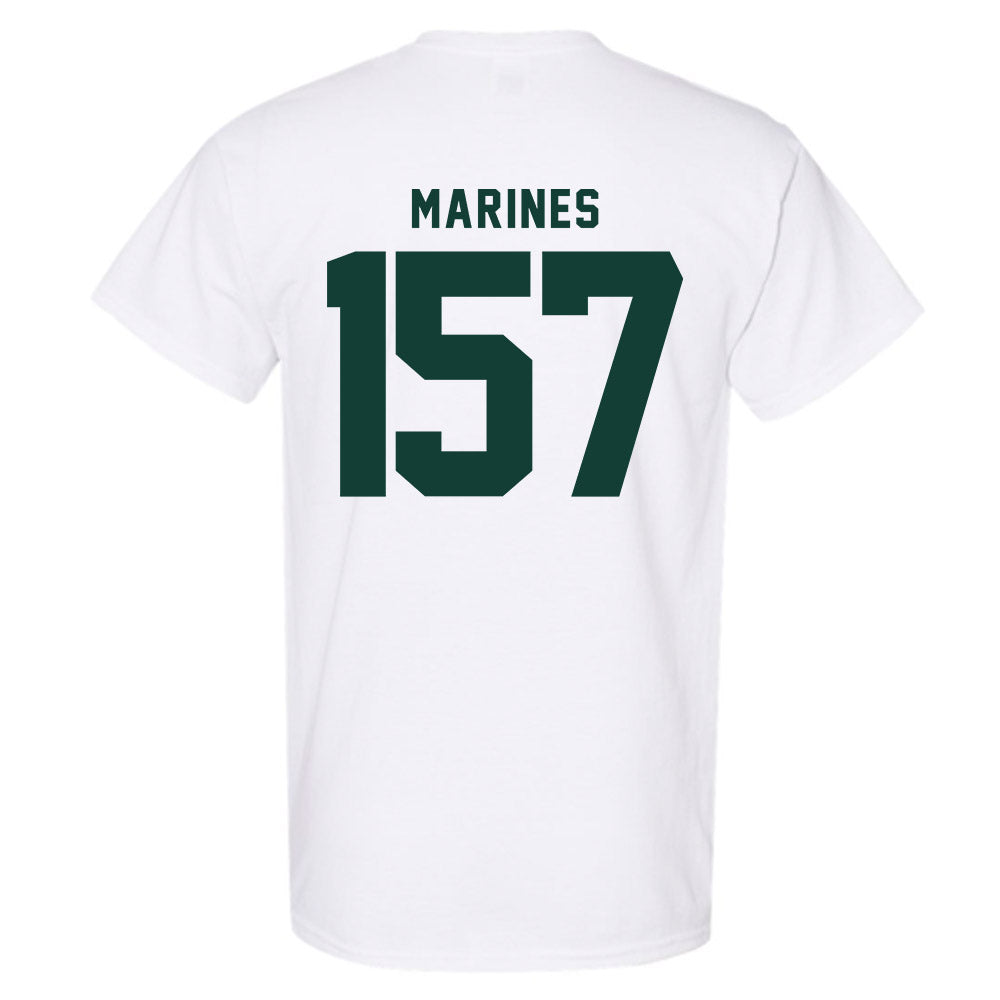 Michigan State - NCAA Wrestling : Darius Marines - Classic Shersey T-Shirt-1
