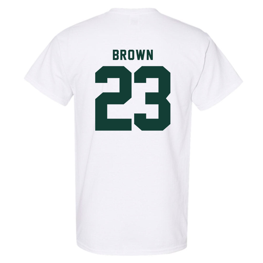 Michigan State - NCAA Women's Basketball : Jalyn Brown - Classic Shersey T-Shirt-1