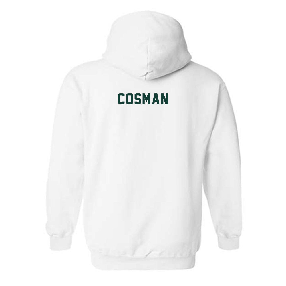 Michigan State - NCAA Women's Gymnastics : Lilia Cosman - Classic Shersey Hooded Sweatshirt-1