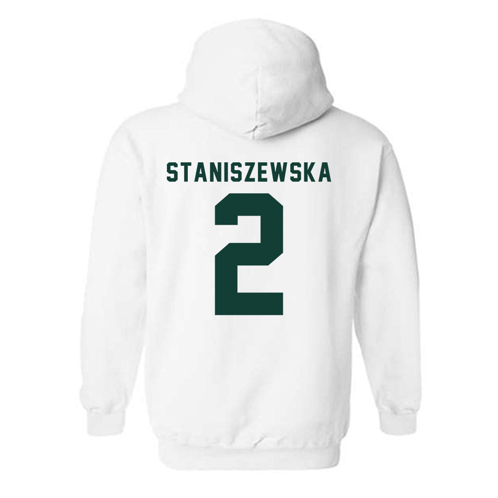 Michigan State - NCAA Women's Volleyball : Karolina Staniszewska - Classic Shersey Hooded Sweatshirt
