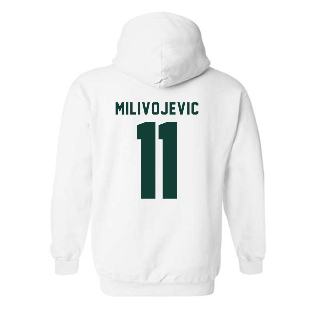 Michigan State - NCAA Football : Alessio Milivojevic - Classic Shersey Hooded Sweatshirt-1