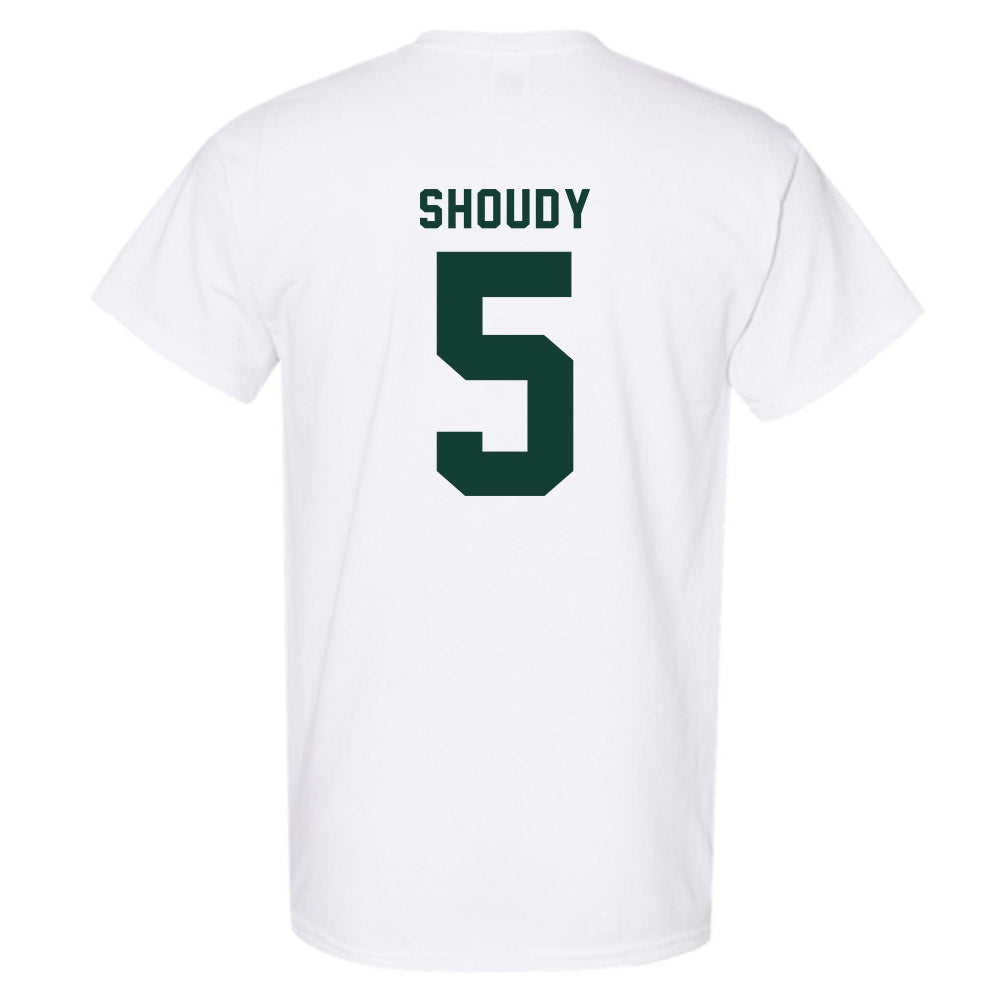Michigan State - NCAA Men's Ice Hockey : Travis Shoudy - Classic Shersey T-Shirt-1