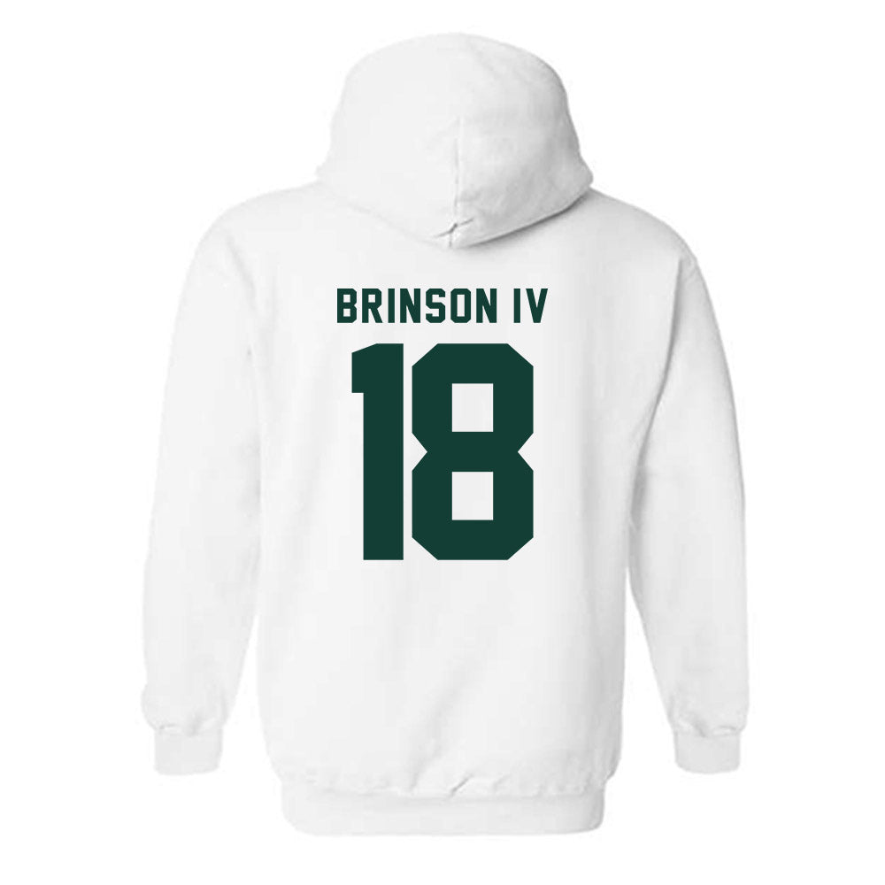 Michigan State - NCAA Football : Andrew Brinson IV - Classic Shersey Hooded Sweatshirt
