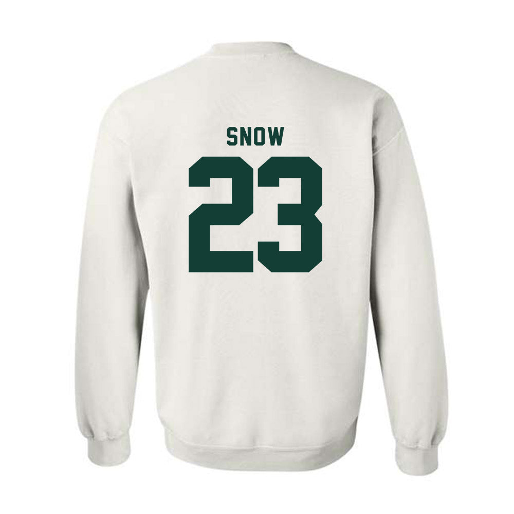 Michigan State - NCAA Football : Darius Snow - Classic Shersey Crewneck Sweatshirt-1