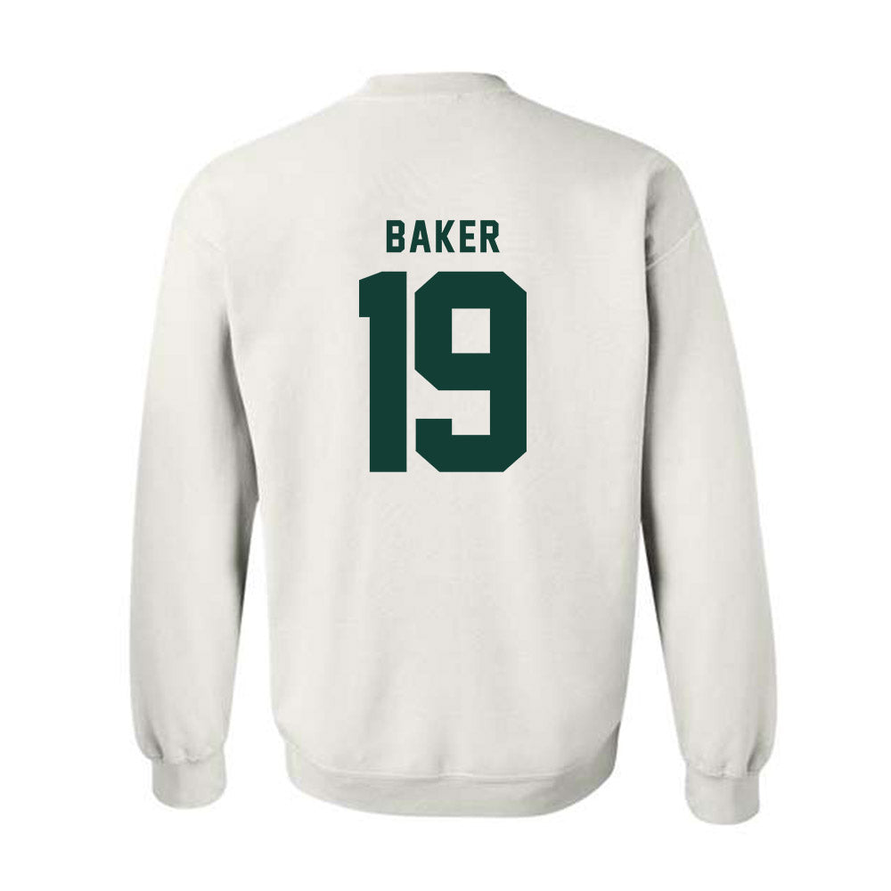 Michigan State - NCAA Men's Ice Hockey : Austin Baker - Classic Shersey Crewneck Sweatshirt-1