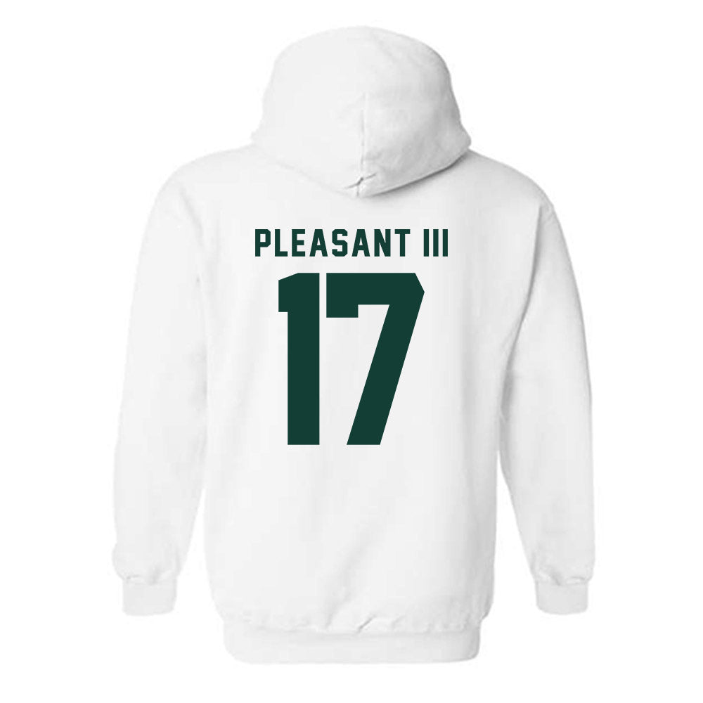 Michigan State - NCAA Football : Eddie Pleasant III - Classic Shersey Hooded Sweatshirt