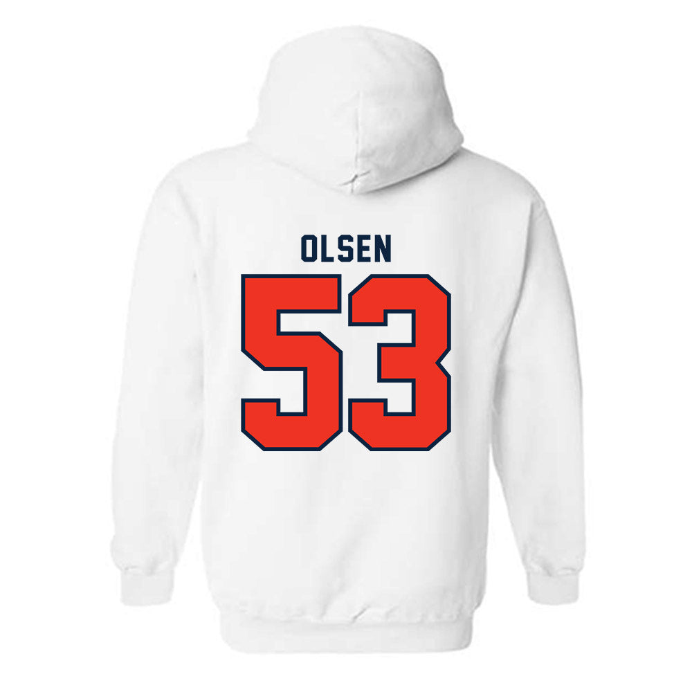 Syracuse - NCAA Football : Ted Olsen - Classic Shersey Hooded Sweatshirt