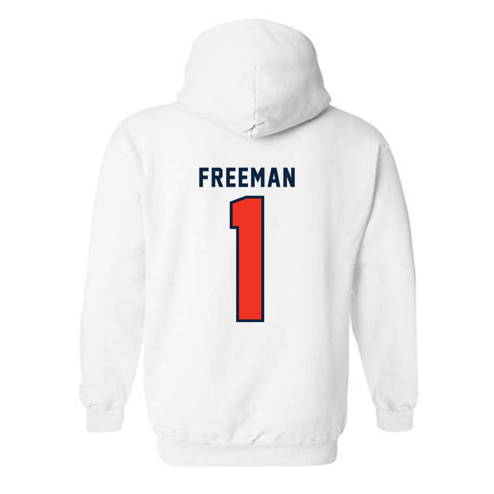 Syracuse - NCAA Men's Basketball : Donavan Freeman - Classic Shersey Hooded Sweatshirt