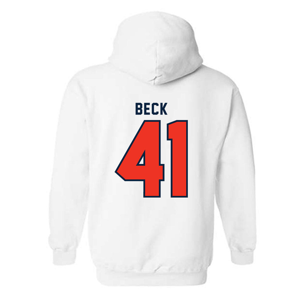 Syracuse - NCAA Men's Lacrosse : Jordan Beck - Classic Shersey Hooded Sweatshirt