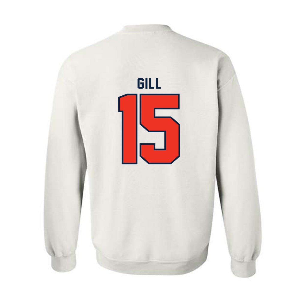 Syracuse - NCAA Football : Darrell Gill - Classic Shersey Crewneck Sweatshirt-1