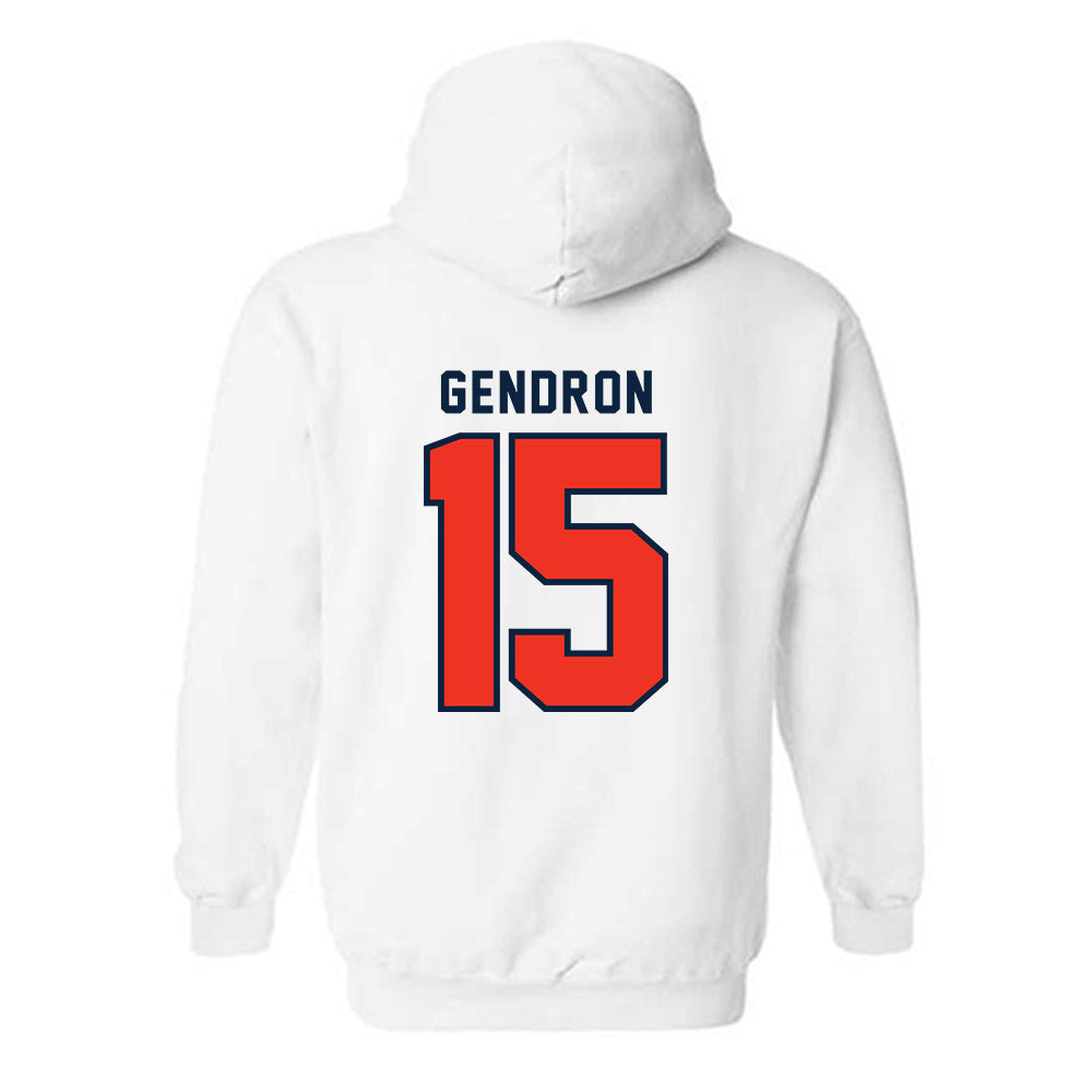 Syracuse - NCAA Women's Ice Hockey : Sami Gendron - Classic Shersey Hooded Sweatshirt-1