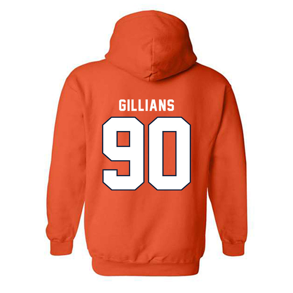 Syracuse - NCAA Football : Quante Gillians - Classic Shersey Hooded Sweatshirt-1