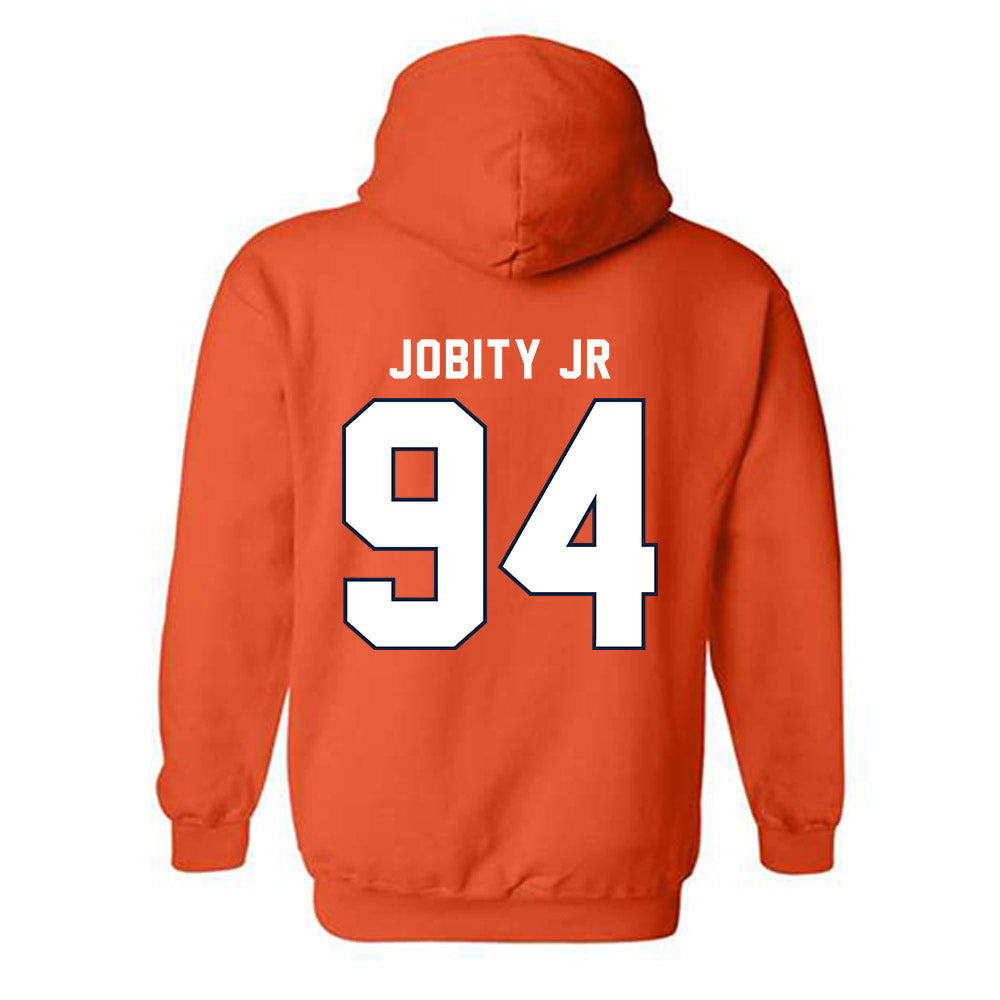 Syracuse - NCAA Football : Kevin Jobity Jr - Classic Shersey Hooded Sweatshirt