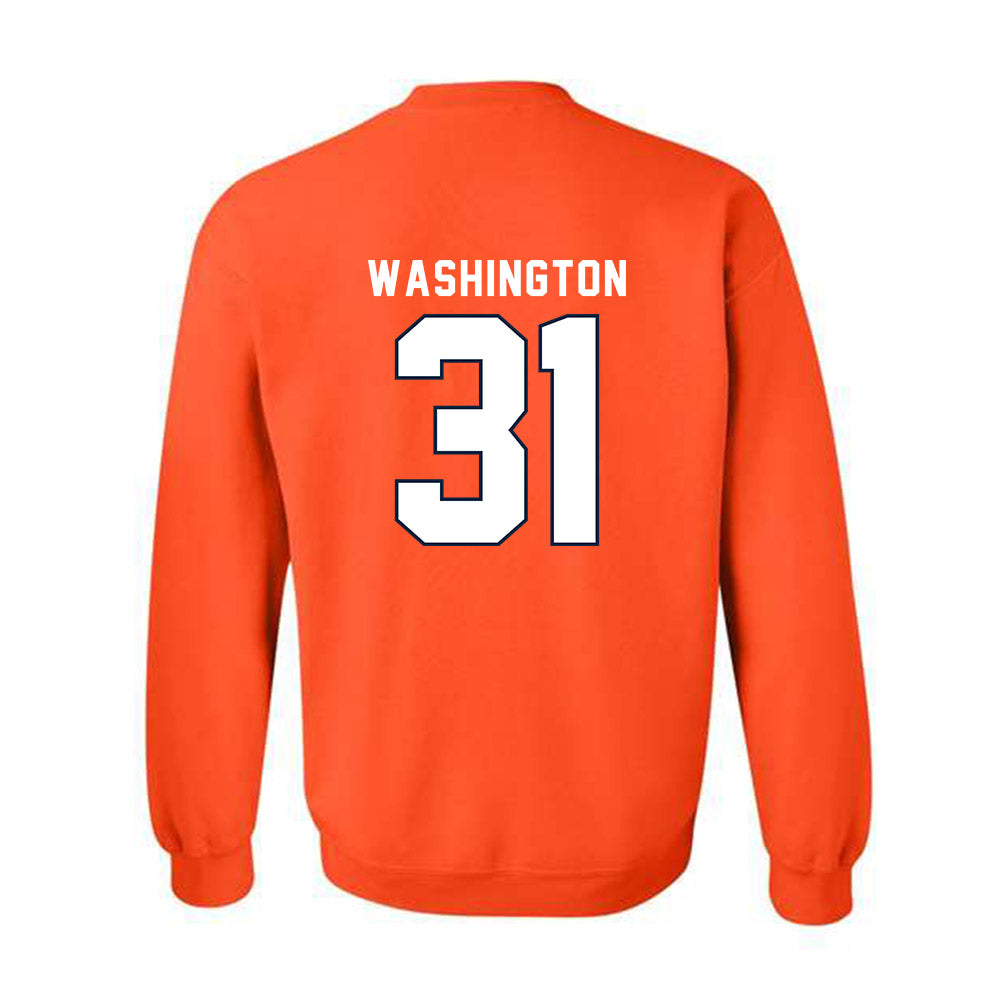 Syracuse - NCAA Football : Marcus Washington - Classic Shersey Crewneck Sweatshirt