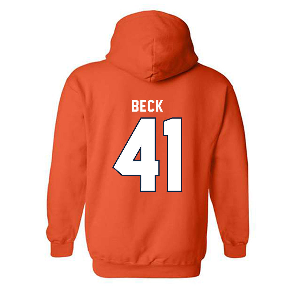 Syracuse - NCAA Men's Lacrosse : Jordan Beck - Classic Shersey Hooded Sweatshirt