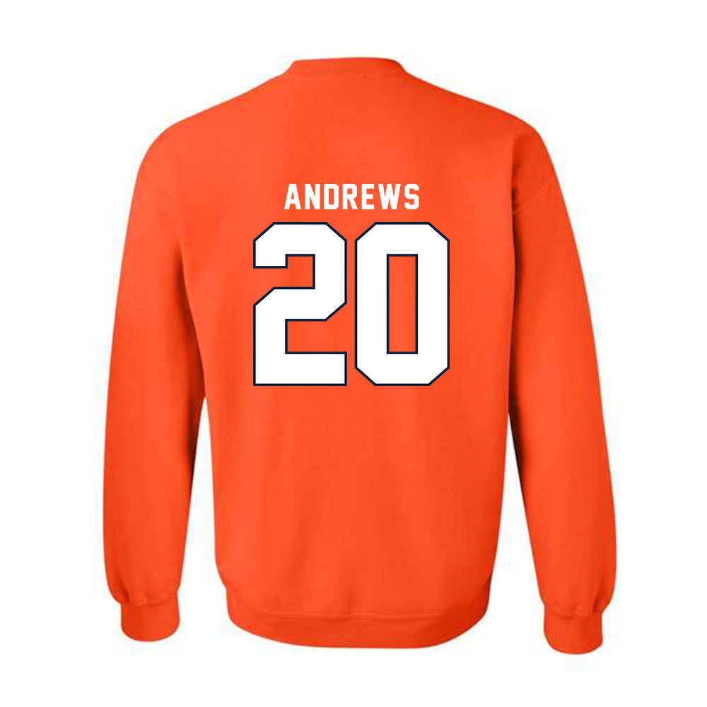 Syracuse - NCAA Football : Rayshon Andrews - Classic Shersey Crewneck Sweatshirt-1