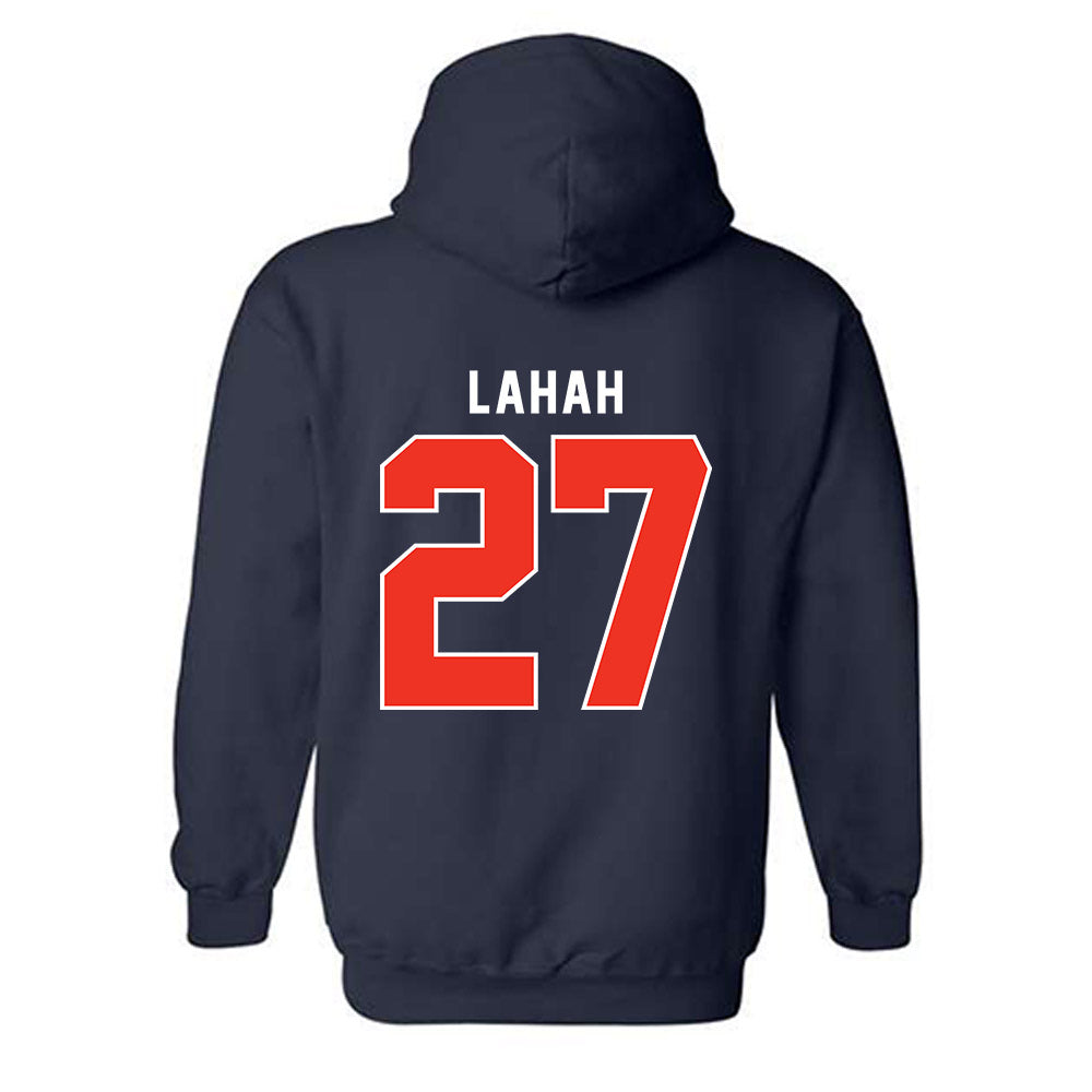 Syracuse - NCAA Women's Lacrosse : Izzy Lahah - Classic Shersey Hooded Sweatshirt-1
