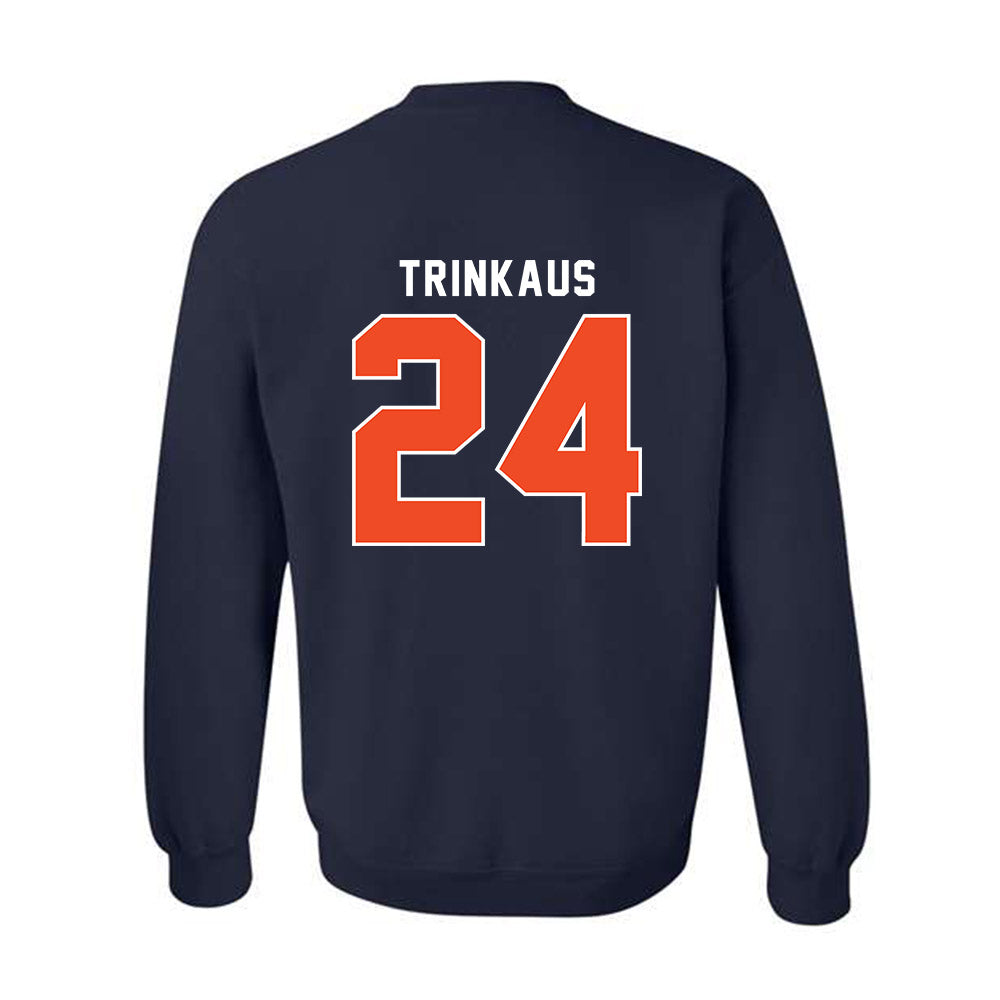 Syracuse - NCAA Women's Lacrosse : Caroline Trinkaus - Classic Shersey Crewneck Sweatshirt-1