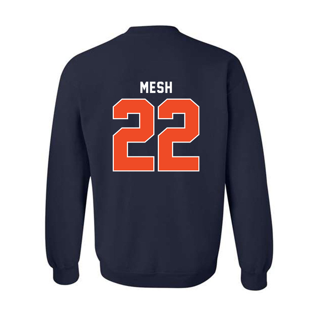 Syracuse - NCAA Women's Soccer : Kendall Mesh - Classic Shersey Crewneck Sweatshirt-1
