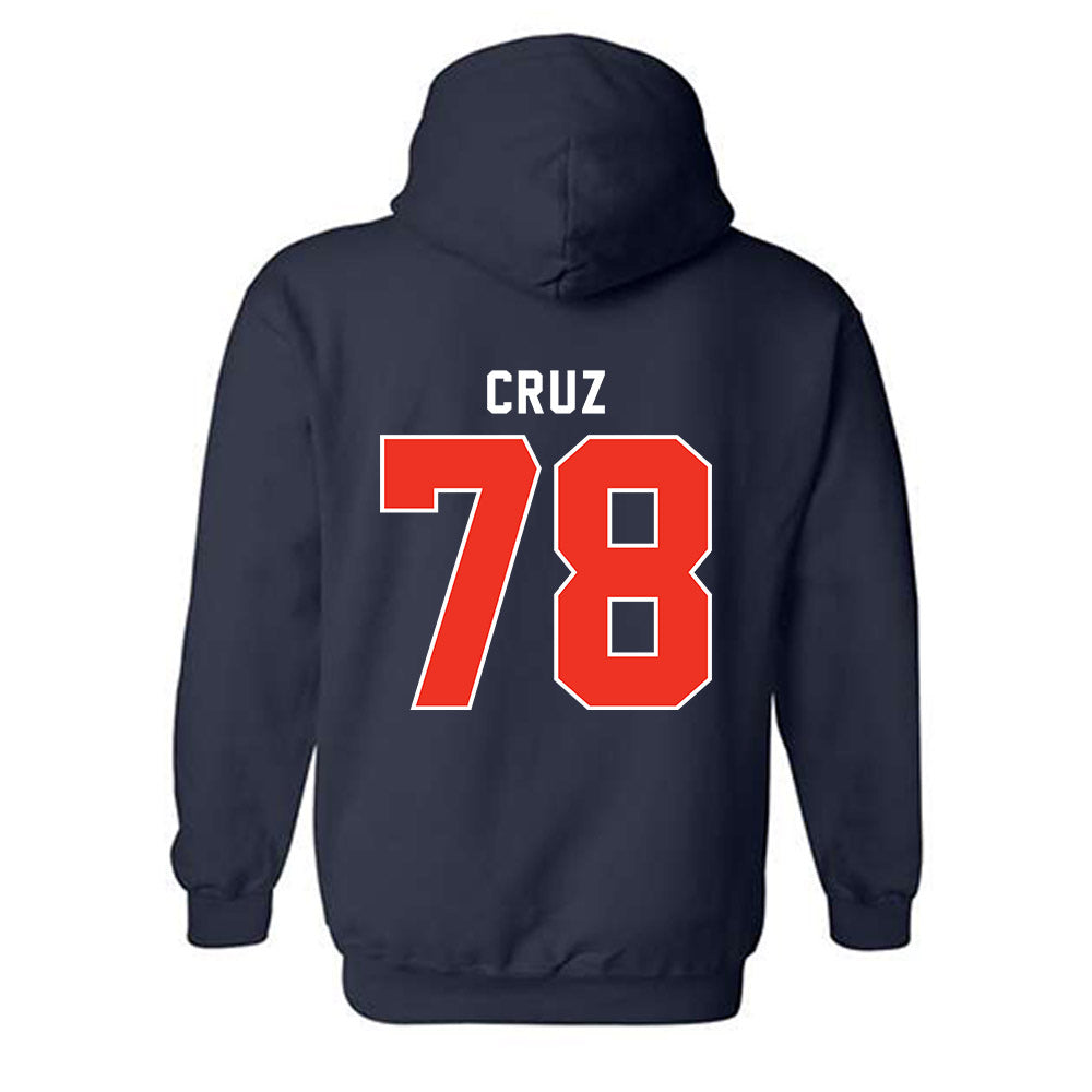Syracuse - NCAA Football : Joe Cruz - Classic Shersey Hooded Sweatshirt