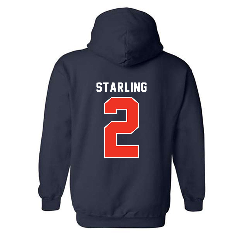Syracuse - NCAA Men's Basketball : JJ Starling - Classic Shersey Hooded Sweatshirt