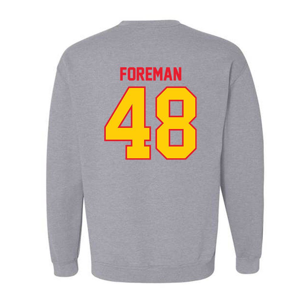 Pitt State - NCAA Football : Jonovan Foreman - Crewneck Sweatshirt-1