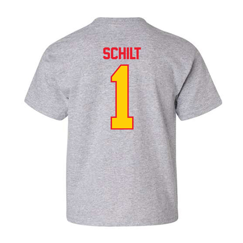 Pitt State - NCAA Women's Soccer : Sabrina Schilt - Youth T-Shirt-1