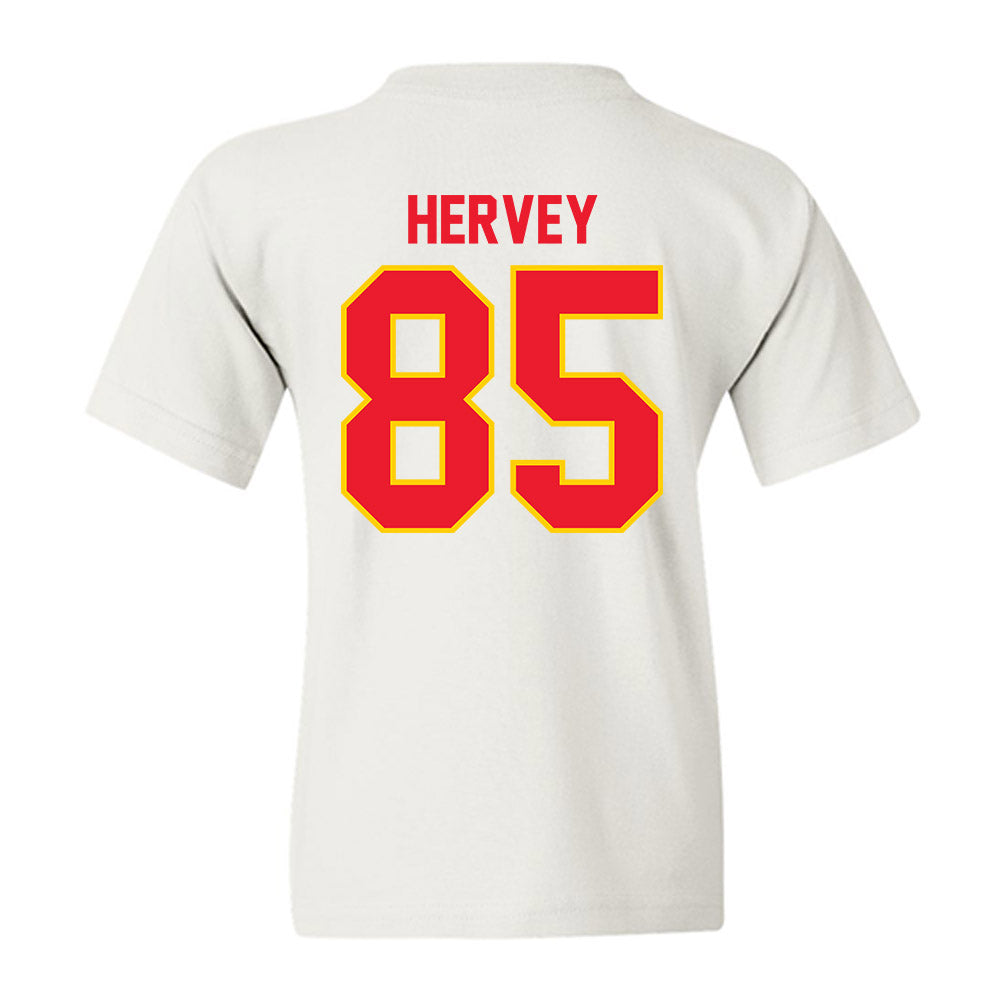 Pitt State - NCAA Football : Cortland Hervey - Youth T-Shirt-1