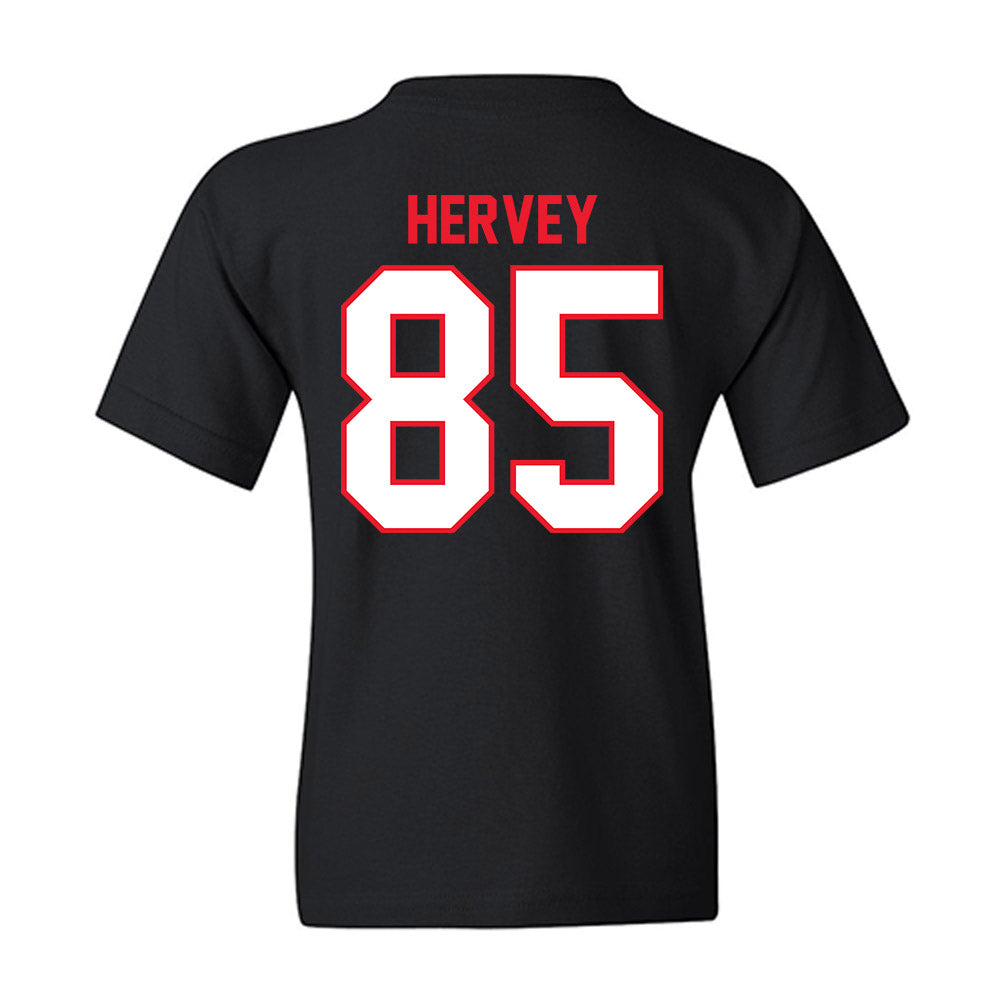 Pitt State - NCAA Football : Cortland Hervey - Youth T-Shirt-1