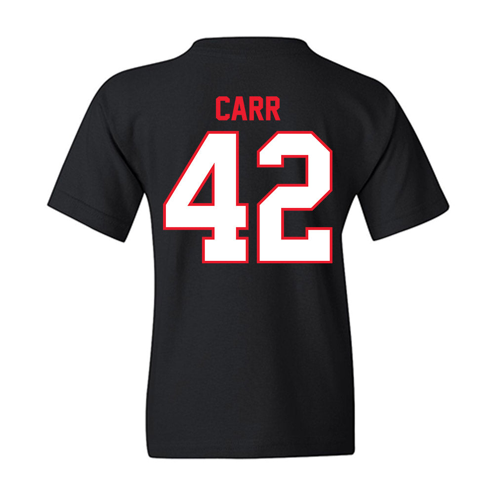Pitt State - NCAA Football : Blake Carr - Youth T-Shirt-1