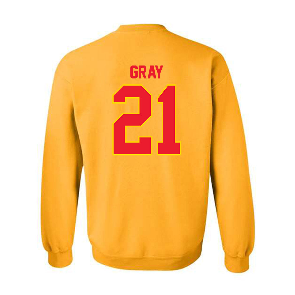 Pitt State - NCAA Women's Soccer : Trinity Gray - Crewneck Sweatshirt-1